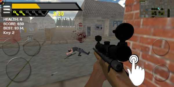 Ghost Sniper Nuclear War 3D screenshot 1