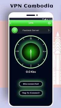 Cambodia VPN - Free VPN Proxy screenshot 2