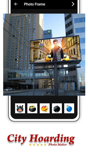 City Hoarding Photo Maker screenshot 4