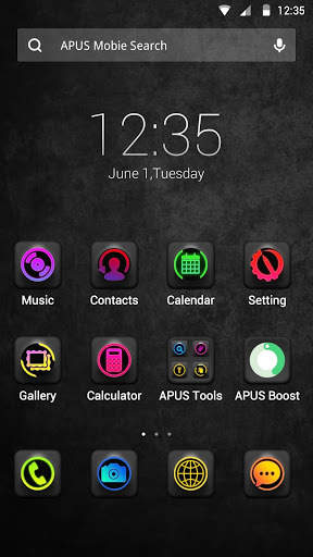 Light Line for APUS Launcher screenshot 1