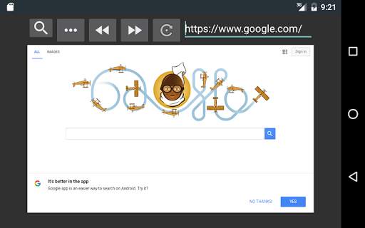 Basic Web Browser screenshot 2