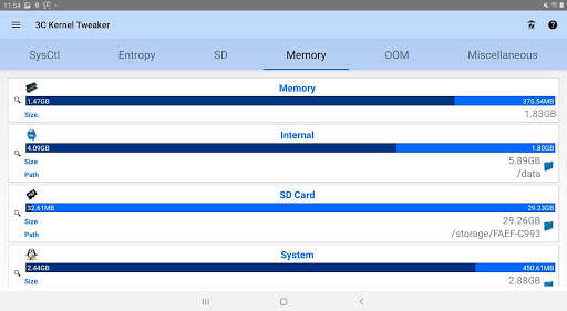 3C System Manager (root) screenshot 8
