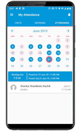 Employee Tracking Sense App screenshot 6