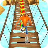 Crash Escape Jungle 3D - Bandicoot Run icon