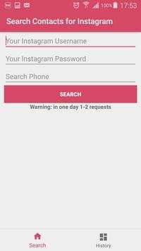 Getcontact for Instagram screenshot 1