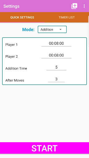 Chess Timer screenshot 3