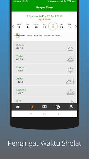 Al Qolam: Al Quran Streaming 30 Juz, Jadwal Sholat скриншот 4