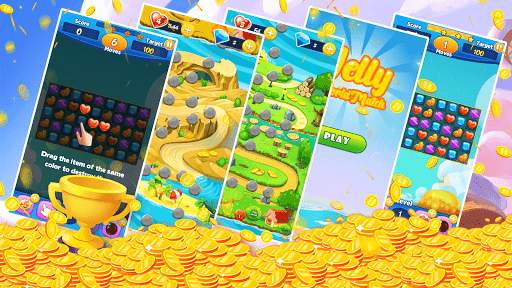 Candy Jelly Crash screenshot 1