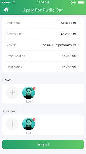 V2X-eFleet screenshot 3