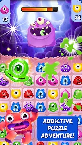 Monster Buster: Free Match 3 Games screenshot 4