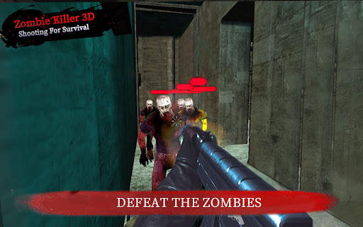 Zombie Killer 3D:Shooting For Survival screenshot 12