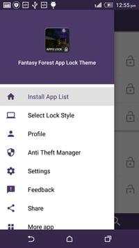 Fantasy Forest App Lock Theme screenshot 7
