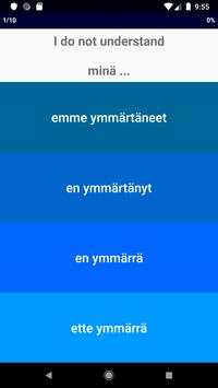 Finnish Verb Blitz скриншот 4