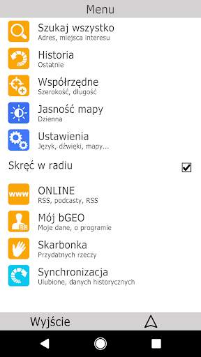 bGEO Nawigacja GPS screenshot 4