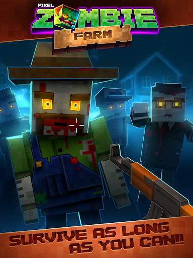 Zombie pixel farm survival screenshot 1