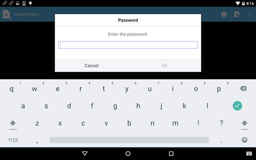 MaaS360 Secure Editor 5 تصوير الشاشة