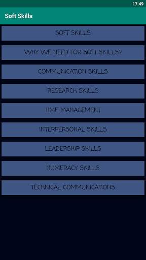 Soft Skills 1 تصوير الشاشة