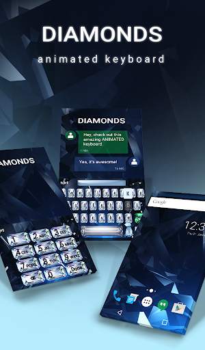 Fancy Diamonds Wallpaper स्क्रीनशॉट 1