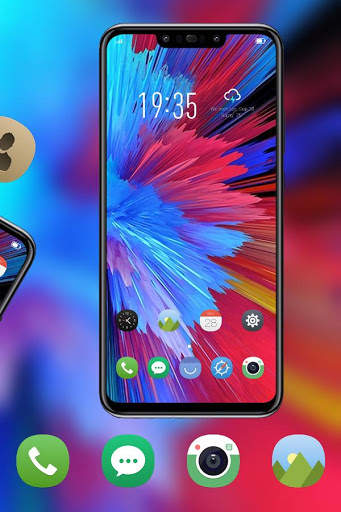 Colorful Radiation redmi note 7s theme screenshot 3
