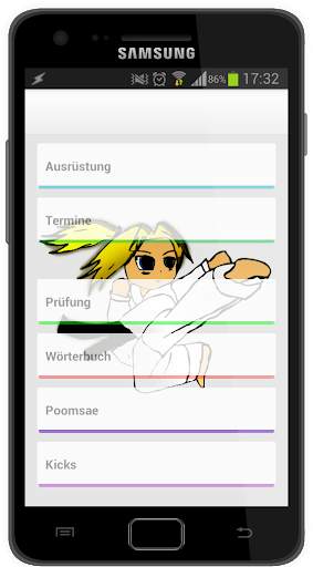 Taekwondo App screenshot 1