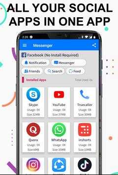 Free Messenger for Group Video Chat, Call, Message screenshot 1
