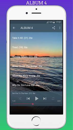 Adele songs offline (40 songs) screenshot 6