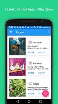 Repost for Instagram: Reposter 1 تصوير الشاشة