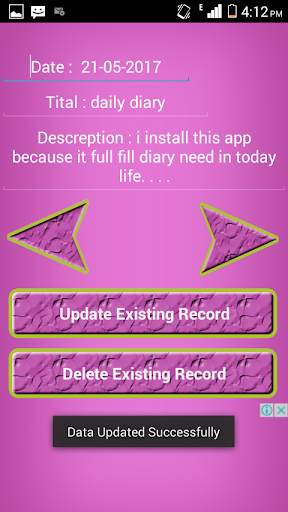 Daily Diary (life time) screenshot 6