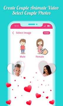Couple Animated Video Maker screenshot 1