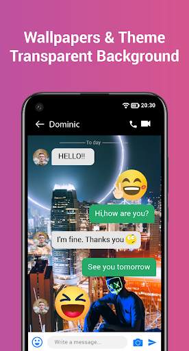 Messenger - Text, Chat, Emoji, SMS, MMS screenshot 5