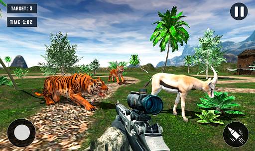 Tiger Hunting game: Zoo Animal Shooting 3D 2020 screenshot 3