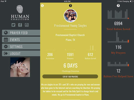 Human Coalition Prayer App screenshot 9