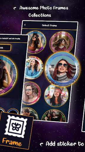 Teen Teen Profile Frame For InstaDP and WA Profile screenshot 3