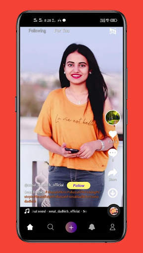Snack video lite screenshot 1