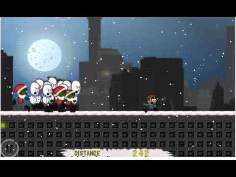 Christmas Zombies! Run! screenshot 1