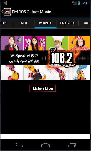 FM 106.2 Just Music screenshot 3