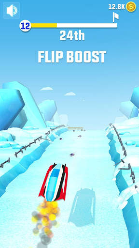Flippy Snow Rider Race screenshot 3