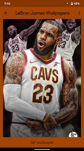 24  LeBron James Wallpapers! screenshot 5