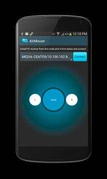 AirMouse! Wifi pointing mouse screenshot 1