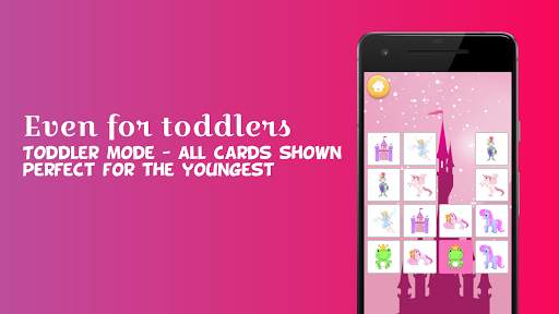 Princess Unicorn Memo Game for Kids and Toddlers💗 screenshot 2