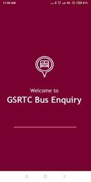 GSRTC Bus Enquiry screenshot 1