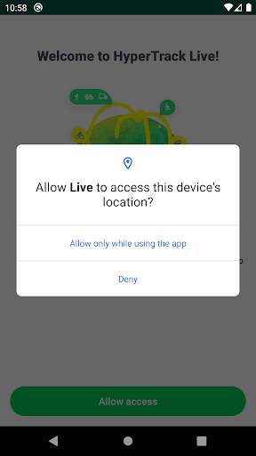 HyperTrack Live location track screenshot 5