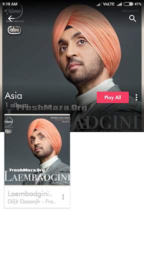 MP3 player screenshot 1