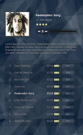 Bob Marley One Love Song screenshot 5