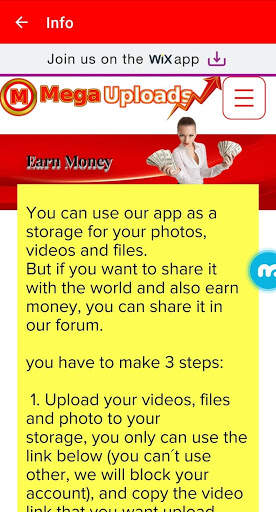 MegaUploads - UNLIMITED Cloud Storage share files screenshot 6