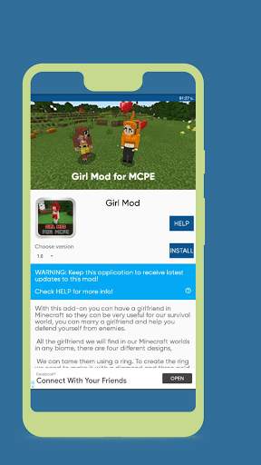 Girl MOD for MCPE screenshot 4