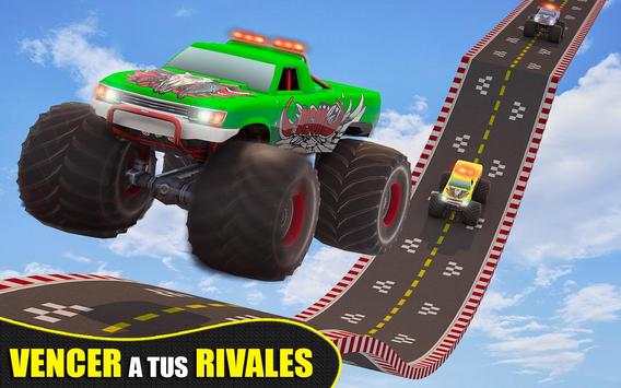Impossible Mega Ramp Monster Truck Challenge Race screenshot 1