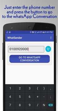 WhatsSender For Whatsapp screenshot 2