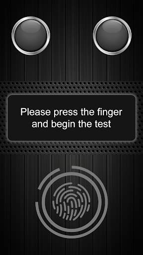 Lie Detector Simulator - Prank Fingerprint Scanner screenshot 1
