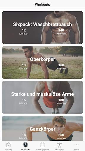 Workout Zuhause für Männer screenshot 6